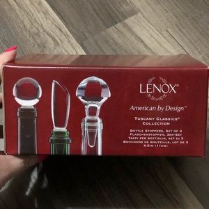 Lenox Wine Stoppers (Set of 3)